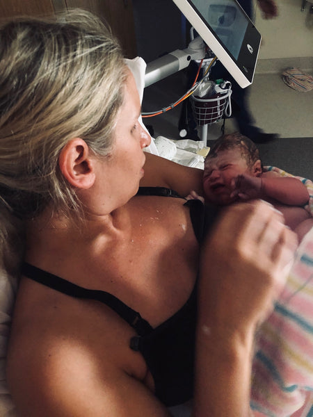 Courtney's birth story - Getting in 'the zone'